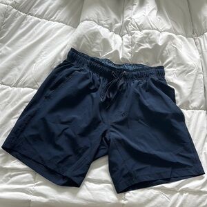 Navy Blue Casual Shorts